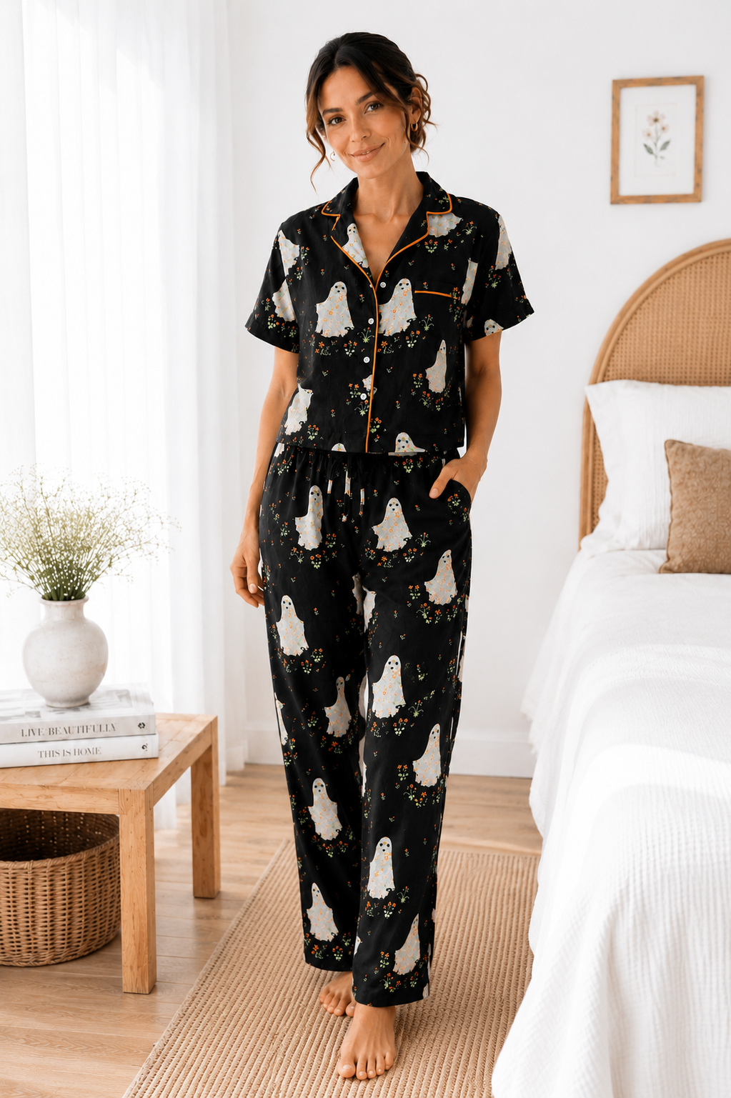 Luxury Lyocell Boxy Pajama Set | Women’s Sustainable Sleepwear | Full Length & Shorts Pajama Variants