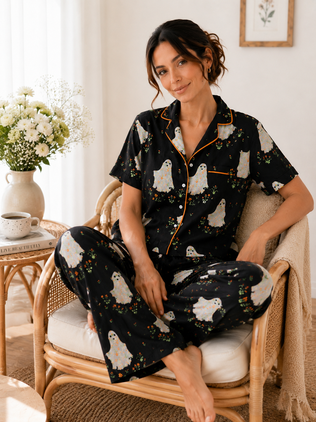Luxury Lyocell Boxy Pajama Set | Women’s Sustainable Sleepwear | Full Length & Shorts Pajama Variants