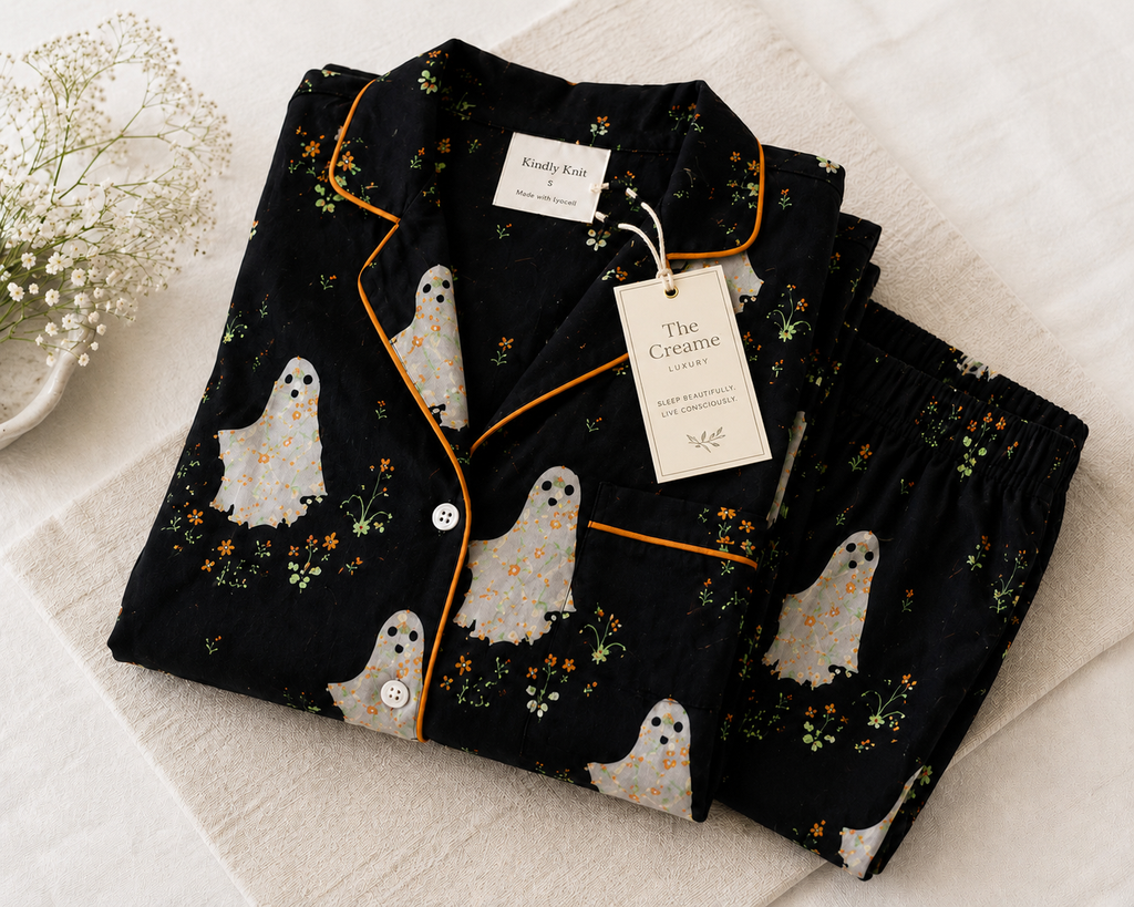 Luxury Lyocell Boxy Pajama Set | Women’s Sustainable Sleepwear | Full Length & Shorts Pajama Variants