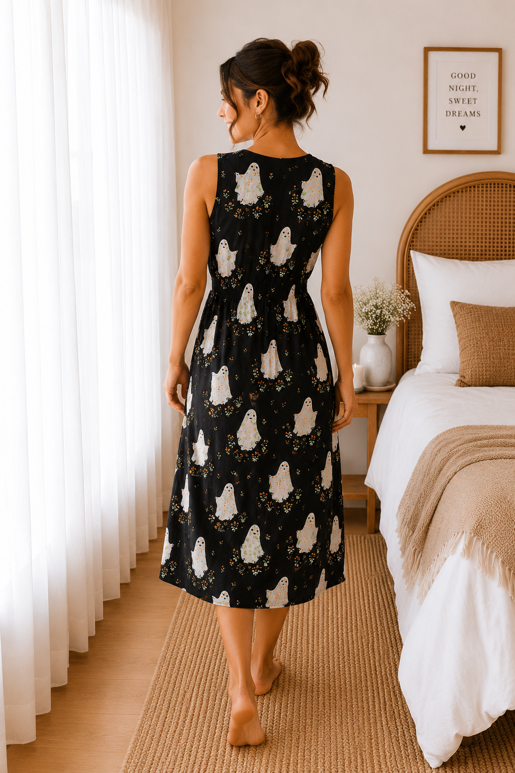 Luxury Lyocell Wide Strap Nightdress | Women’s Soft Sustainable Sleepwear