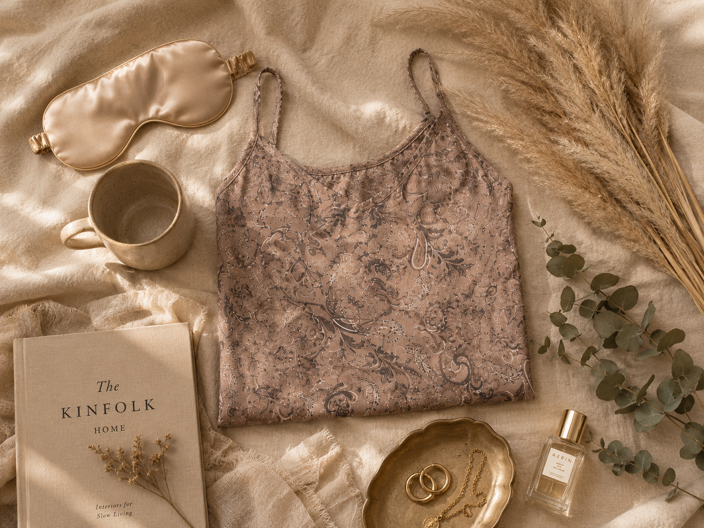 Paisley Lyocell Chemise Nightdress | Sustainable Soft Sleepwear – Short & Long Length