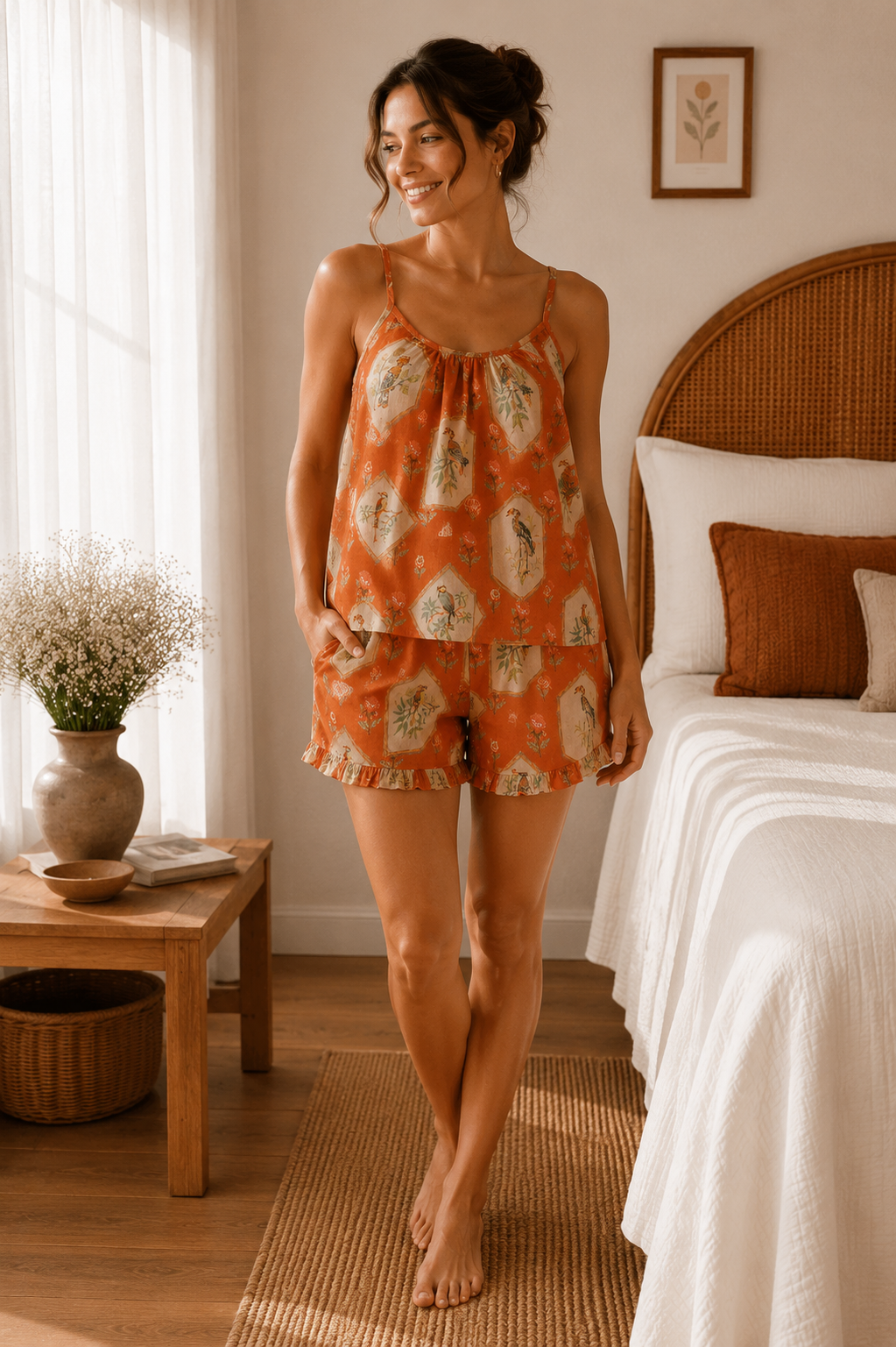 The Lyocell Cami Lounge Set | Sustainable Luxury Sleepwear for Women