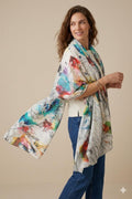 Premium Abstract Watercolor Cotton Scarf
