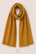 100% Linen Stole Collection | Lightweight Linen Scarves in Earth Tones