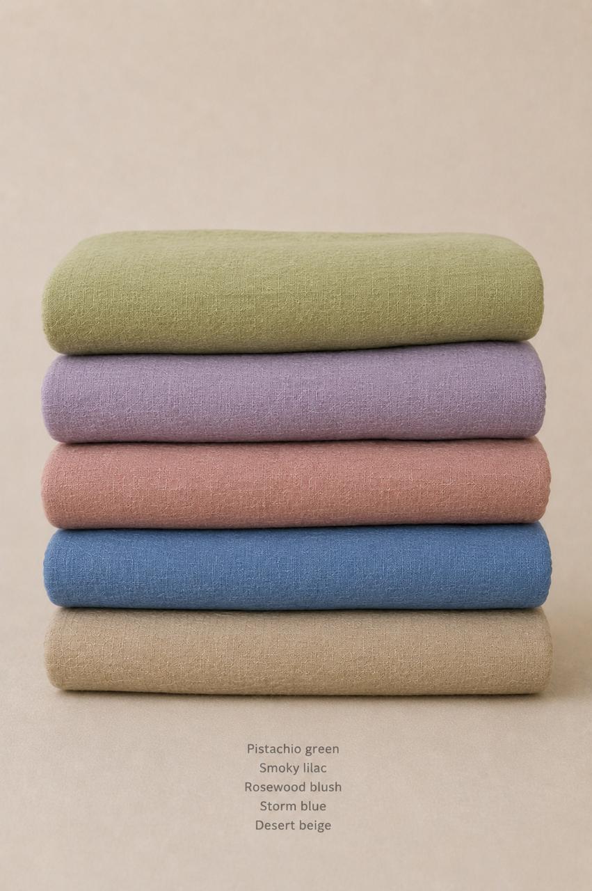 Premium Linen Stole Collection | 100% Linen Scarves | Lightweight Luxury Wraps | 5 Color Variants