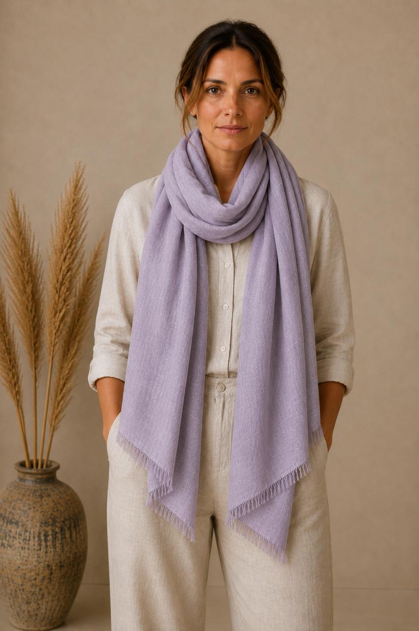 Premium Linen Stole Collection | 100% Linen Scarves | Lightweight Luxury Wraps | 5 Color Variants