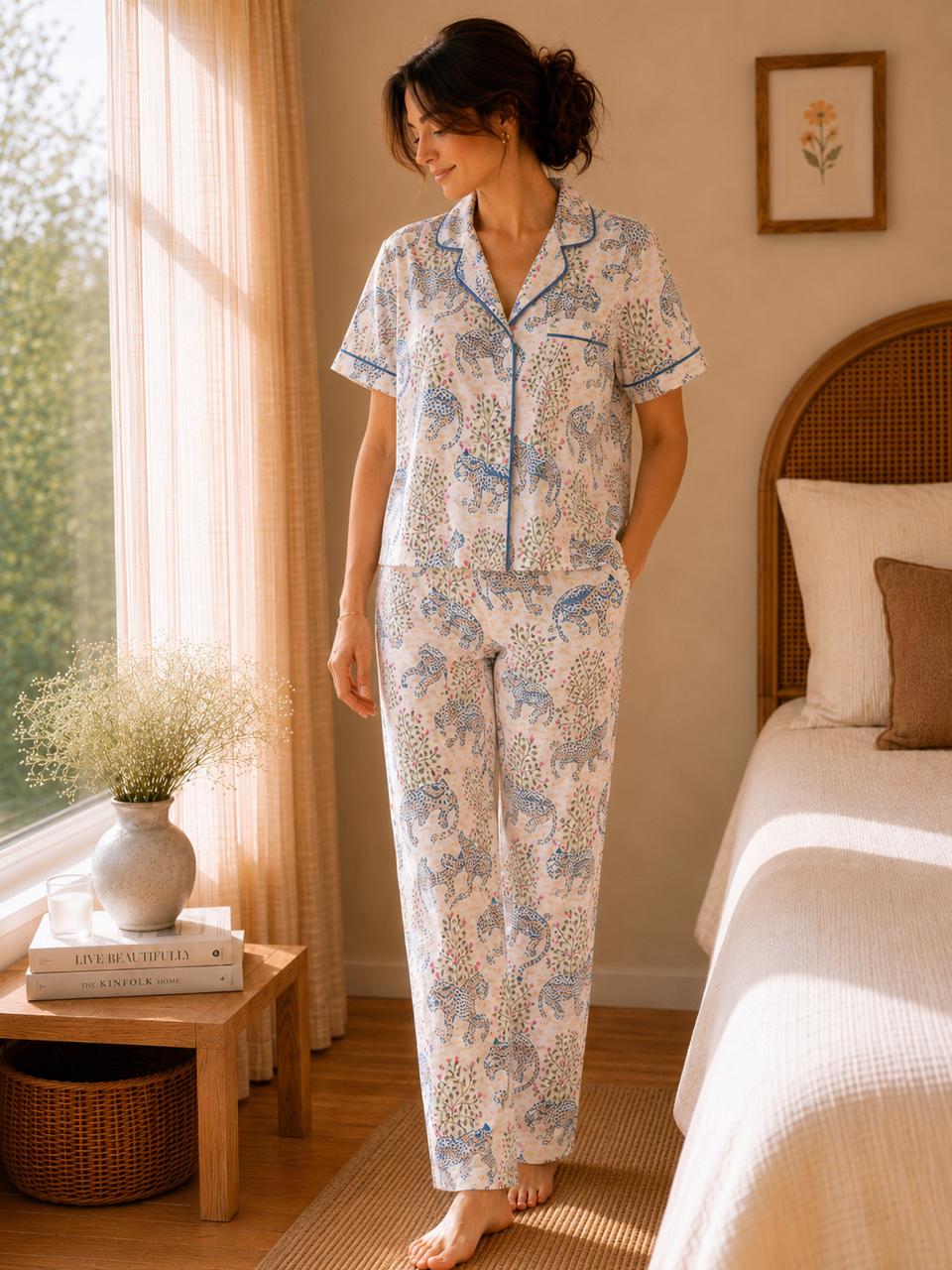 Luxury Lyocell Pajama Set | Women’s Sustainable Sleepwear | Full-Length & Shorts Pajama Variants