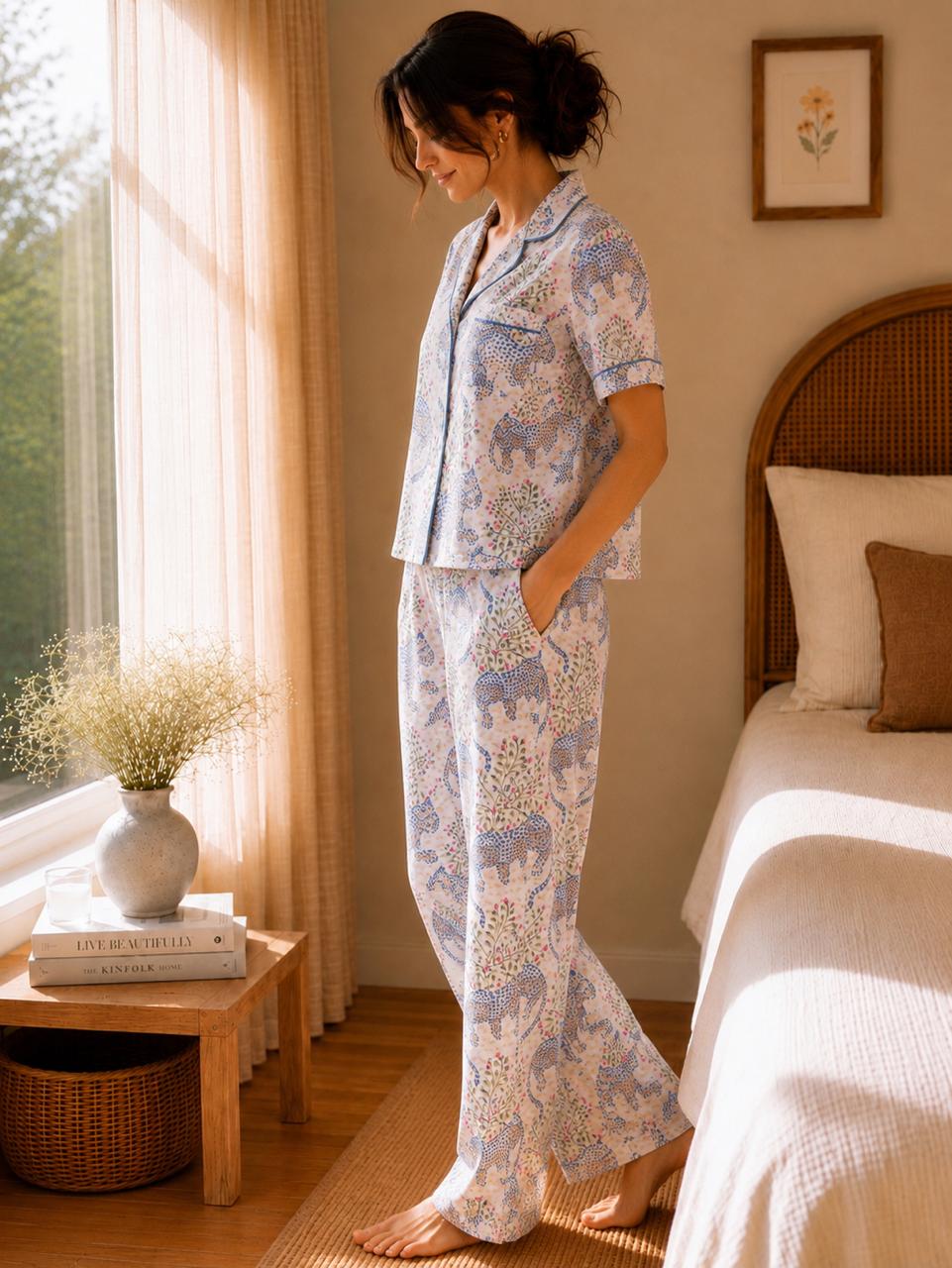 Luxury Lyocell Pajama Set | Women’s Sustainable Sleepwear | Full-Length & Shorts Pajama Variants