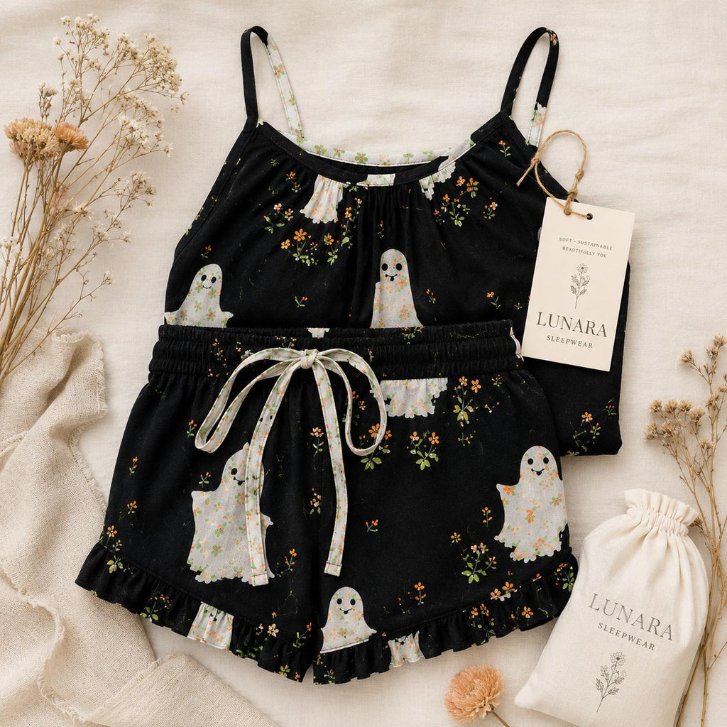 Luxury Lyocell Cami Shorts Set | Sustainable Women’s Sleepwear